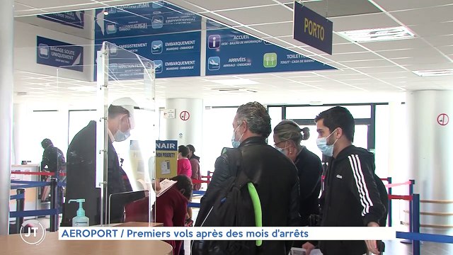 AEROPORT / Premiers vols après des mois d'arrêts