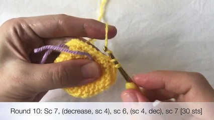 Baby Duck Amigurumi Crochet Pattern