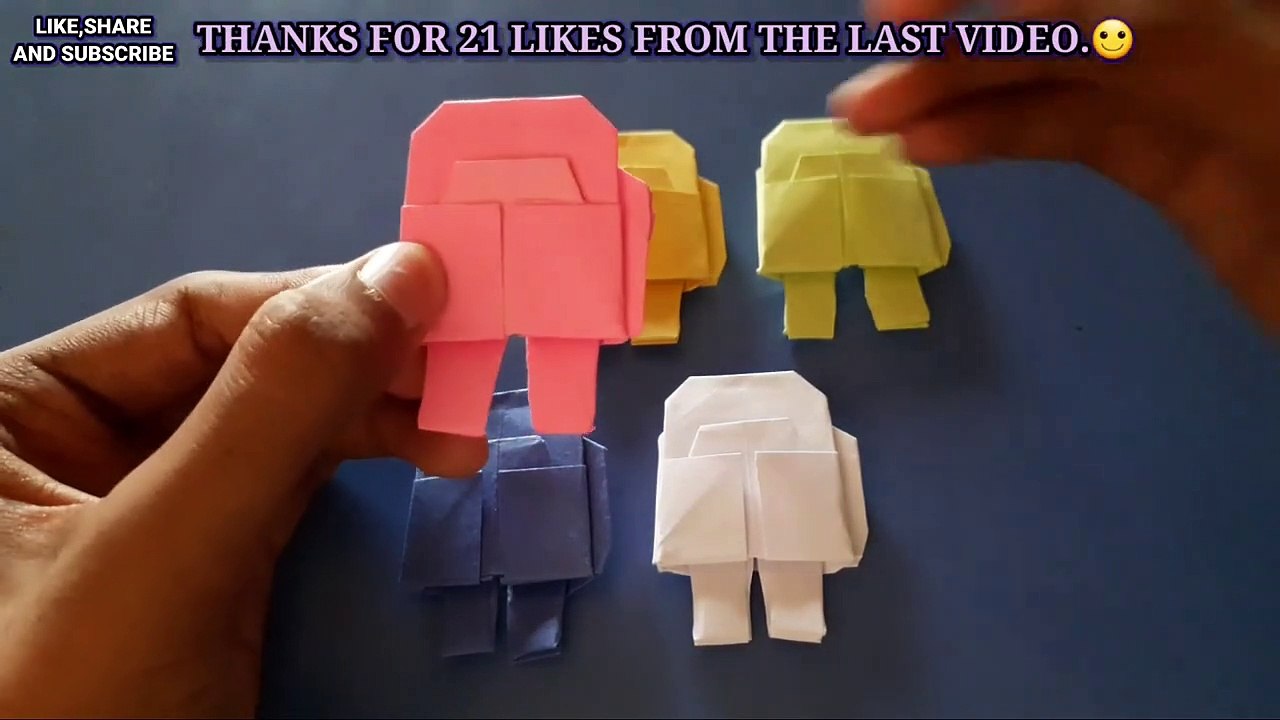 Origami Among Us(Design By Master Jugal)