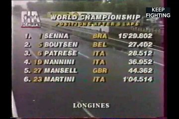 484 F1 16) GP d'Australie 1989 p6