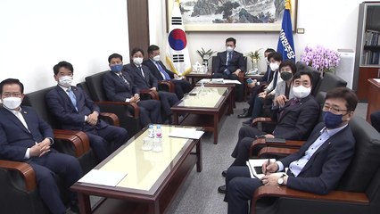 민주당 "문 대통령, 국난 극복 해결 자신감 보여...당과 일치" / YTN