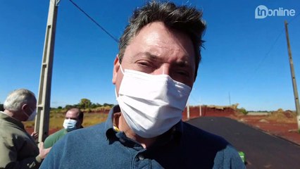 Jardim Alegre inaugura asfalto novo com presença de Deputado