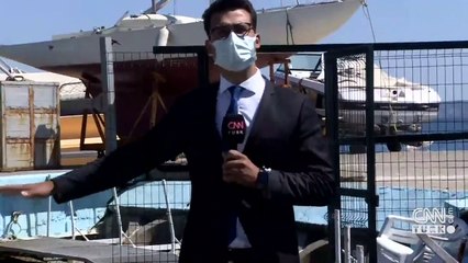 Deniz salyası deniz tabanına çöktü