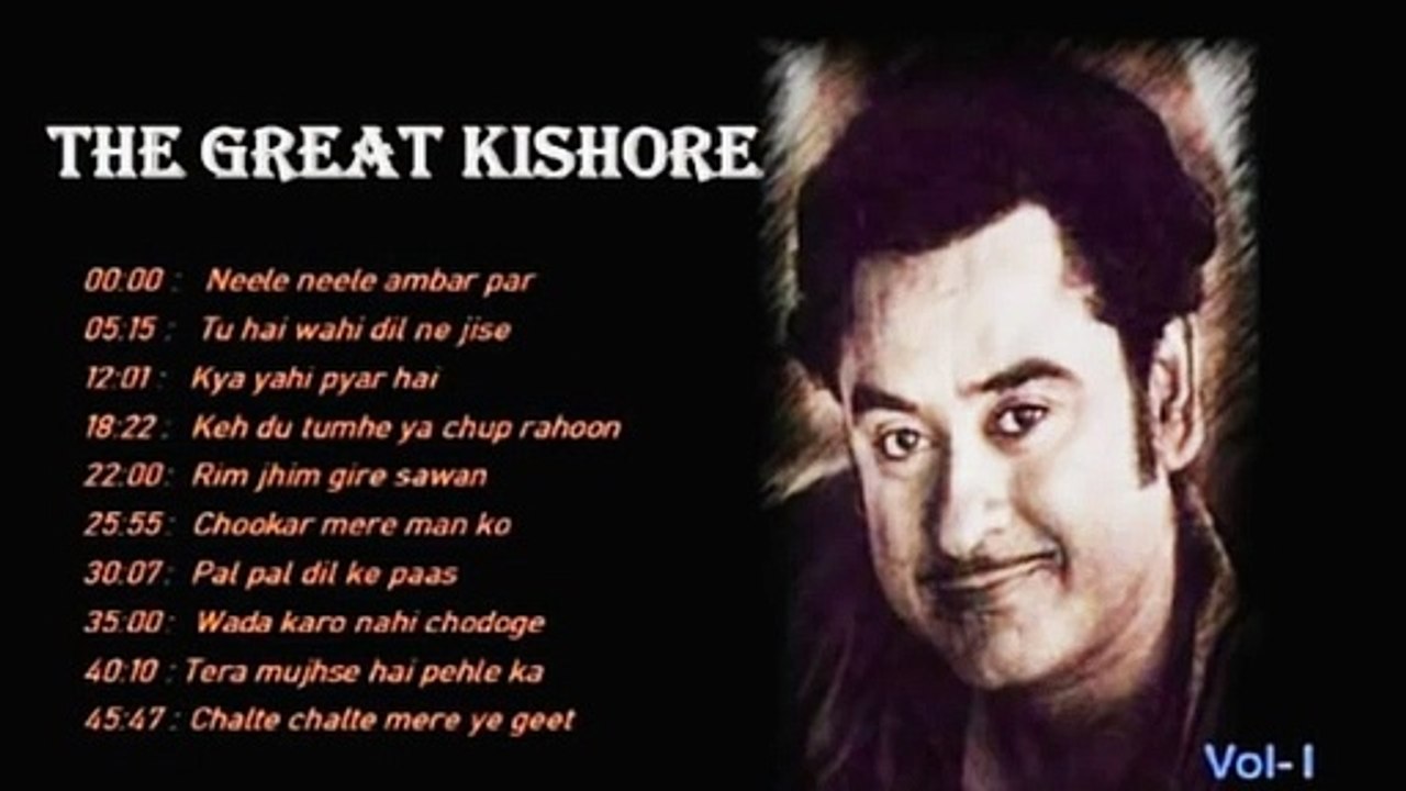 Kishore kumar hits  Best of Kishore Kumar  puraane gaane  old hindi songs kishore kumar