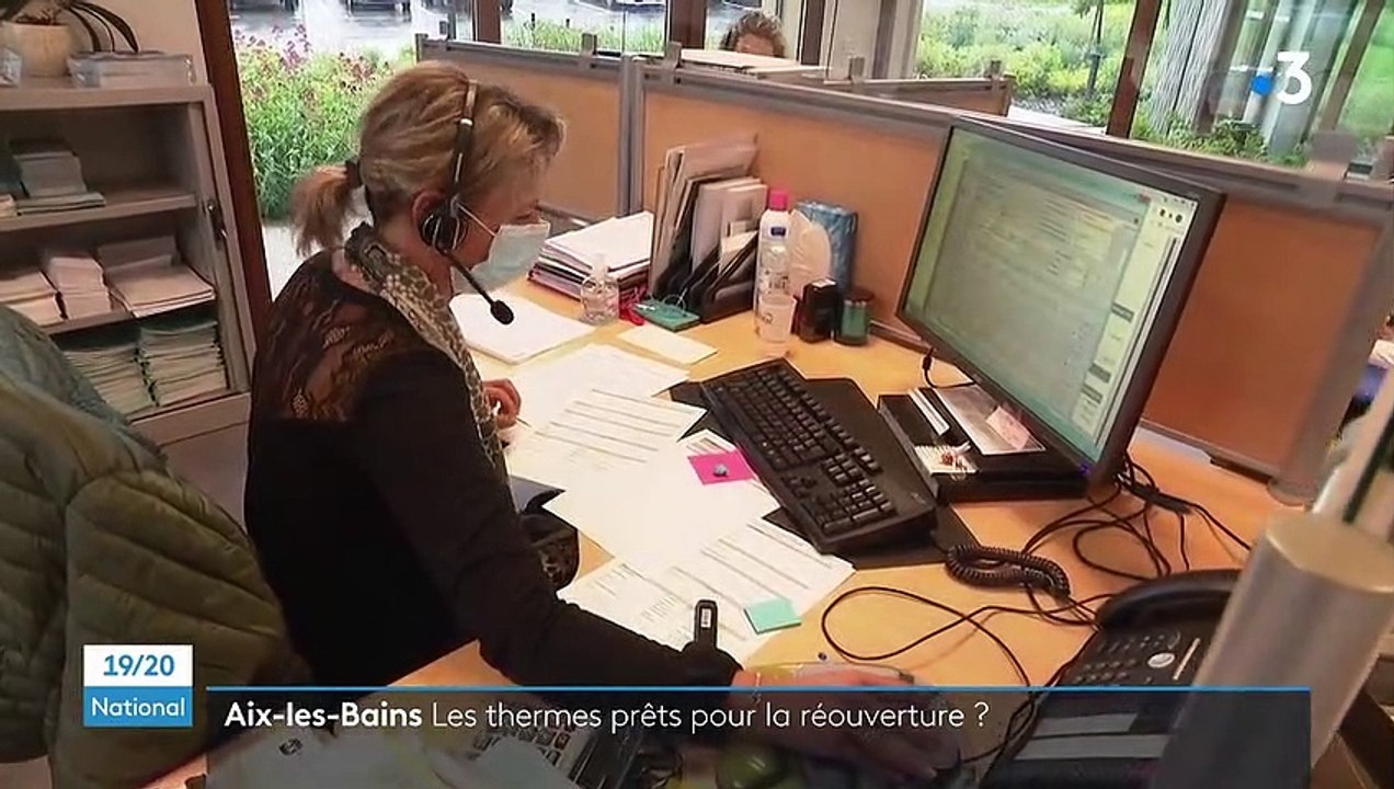 Aix-les-Bains : les thermes se préparent pour la réouverture