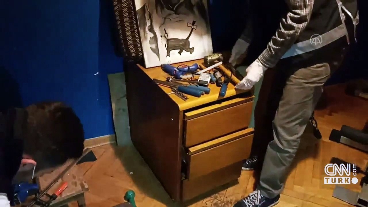 Kaçak silah atölyesine baskın
