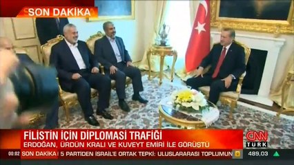 Son dakika haberi: Cumhurbaşkanı Erdoğan'dan Mescid-i Aksa için kritik görüşmeler