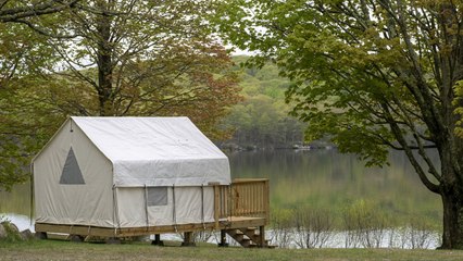 These New Campsites in New York's Hudson Valley Have All the Gear, so You Don't Even Need