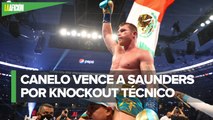 Saúl 'El Canelo' Álvarez vence a Billy Joe Saunders