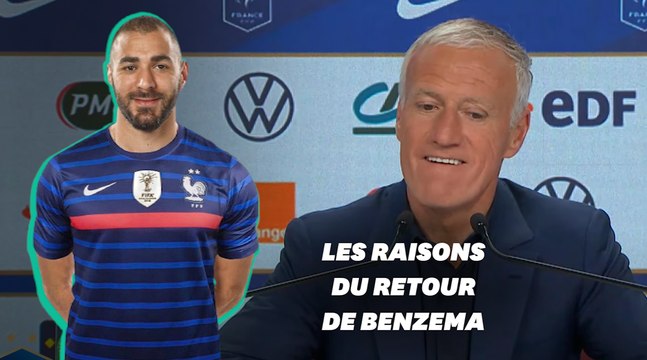 Comment Deschamps justifie le retour de Benzema en équipe de France