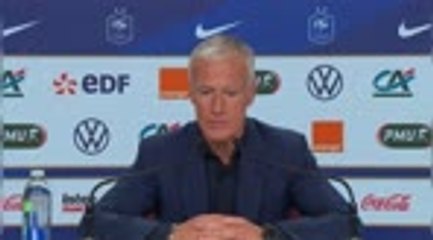 Bleus - Deschamps sur Benzema : "J'ai pris le temps de réfléchir"