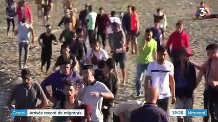 Espagne : des milliers de migrants sont arrivés dans l'enclave de Ceuta