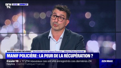 Descargar video: David-Olivier Reverdy (Alliance): Si Eric Dupond-Moretti vient à la manifestation, il aura un 