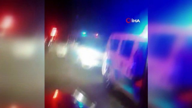 Kars’ta otomobil baraj gölüne uçtu, mahsur kalan 3 kişiyi itfaiye ekipleri kurtardı