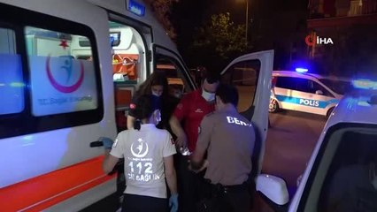 Bekçiye saldırıp boynundan yaralayan alkollü şahıs ayağından vurularak yakalandı