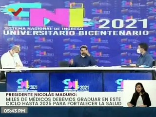 Pdte. Maduro: Miles de médicos debemos graduar en este ciclo hasta el 2025 para fortalecer la salud