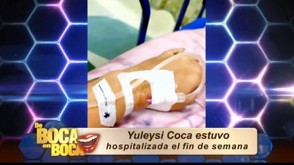 Yuleysi Coca hospitalizada ¿Qué le pasó?