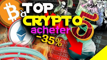 Top 5 Altcoins (lors du BearMarket) que j'achète MAINTENANT