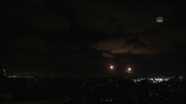 GAZZE - El Kassam Tugayları, İsrail tarafına 6 füze fırlattı