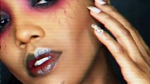 Vampire Demon Glam Halloween Makeup Tutorial | Ellarie