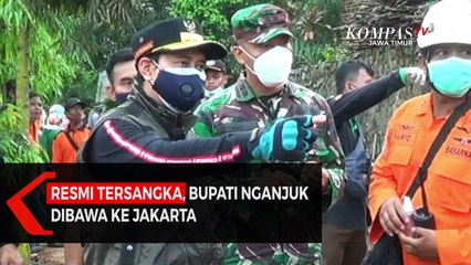 Resmi Tersangka, Bupati Nganjuk Dibawa ke Jakarta