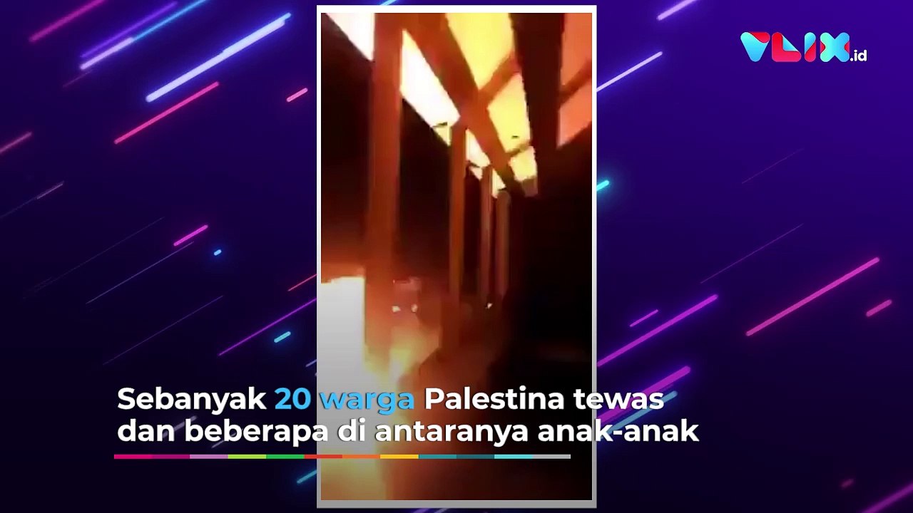 Balas Serangan Hamas, Israel Kirim Roket ke Palestina