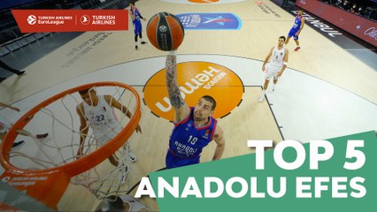 Top 5 Plays: Anadolu Efes Istanbul