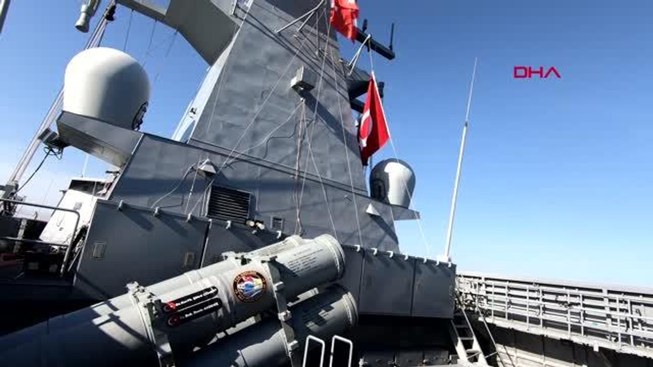MAVİ VATAN'IN MUHAFIZI TCG KINALIADA KORVETİ, MİLLİ GURUR YAŞATIYOR