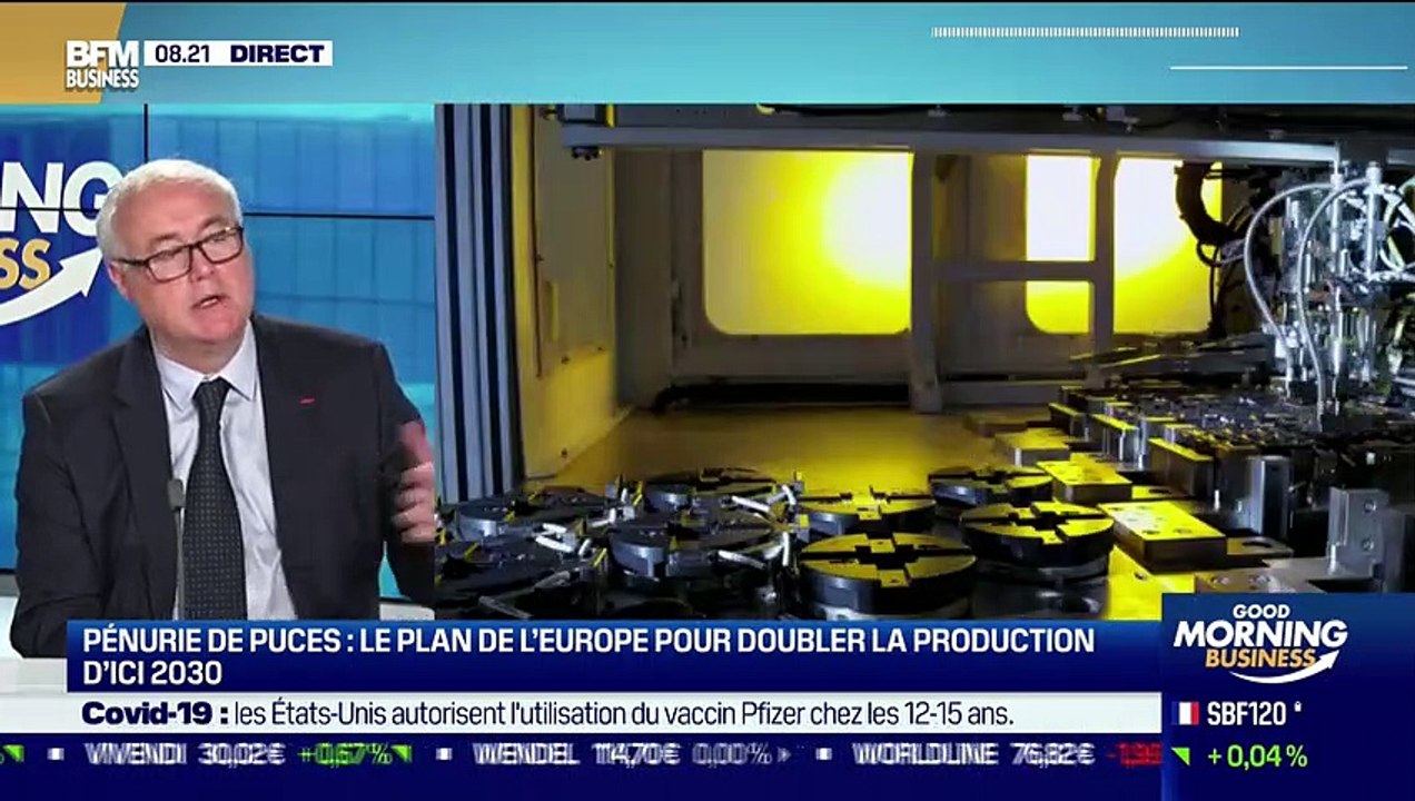 Jean-Marc Chéry (STMicroelectronics) : Semi-conducteurs, comment faire face au pic de demandes ? - 11/05