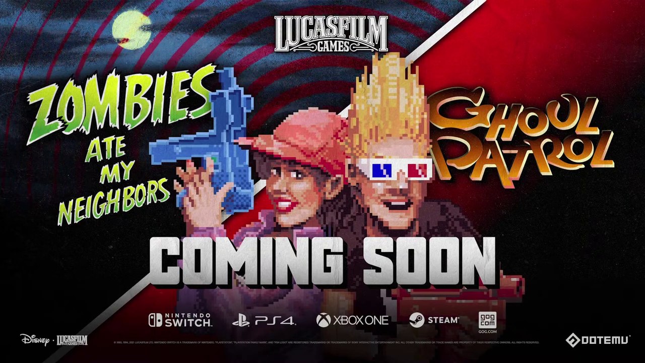 Zombies Ate My Neighbors and Ghoul Patrol - Bande-annonce