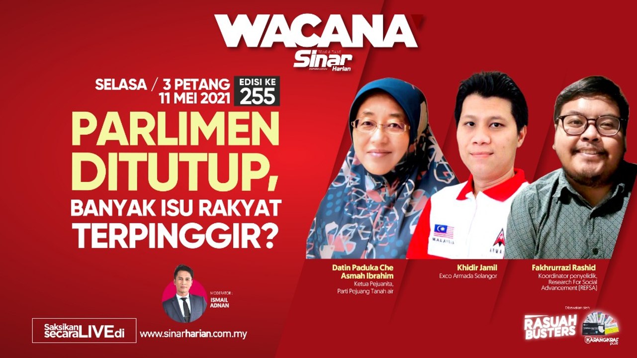 [LIVE] Parlimen ditutup, banyak isu rakyat terpinggir?