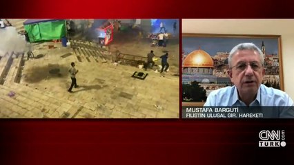 Filistinli lider Mustafa Barguti CNN TÜRK'te