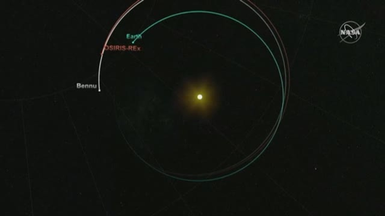 La misión Osiris-Rex emprende el regreso a la tierra con restos de un asteroide