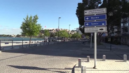 ÇANAKKALE - "Tam kapanma" tedbirlerine uyuluyor