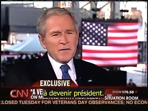 VOSTF - Première interview de Bush après l'élection d'Obama