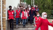 Türk Kızılay, Keban'da ailelere gıda yardımı yaptı