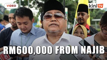 Ibrahim admits receiving RM600k from Najib, spent everything