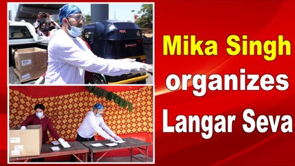 Mika Singh starts Langar Seva for 1000 people in Mumbai