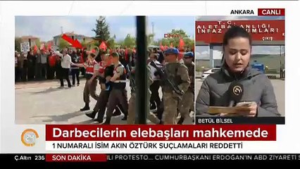 Darbeci Akın Öztürk'ten güldüren savunma!