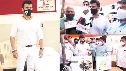 Sonu Nigam Inaugrates Oxygen Bank And Isolation Centre For Covid-19 Patients