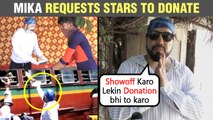 Mika SLAMS Bollywood Stars Who Are Not Donating In Crisis, Distributes Food To 1000  Needy People