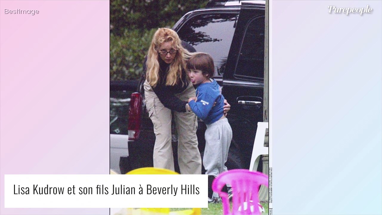 Lisa Kudrow publie une rare photo de son fils Julian, charmant jeune homme de 24 ans