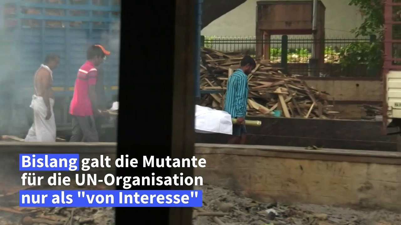 WHO: Indische Corona-Variante 'besorgniserregend'