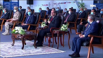 السيسي: لما قلنا إرهاب محتمل من سنين كان في رؤية تستشرف المستقبل