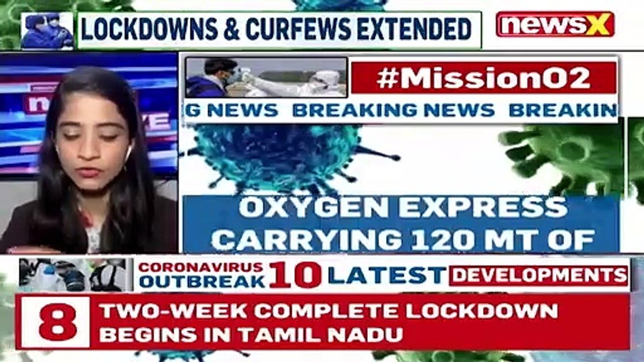 1st O2 Express To Arrive In K'taka _ Express Carrying 6 O2 Tankers  _ NewsX