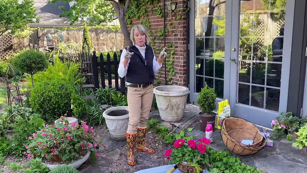  Before & After Container Garden || Linda Vater