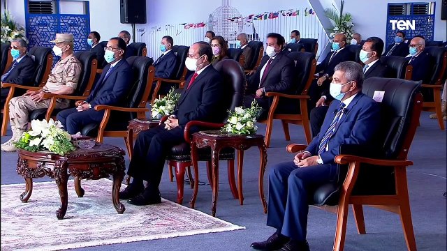 الرئيس عبدالفتاح السيسي يتفقد هيئة قناة السويس بالاسماعيلية ويفتتح عددا من المشروعات التابعة للهيئة