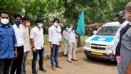 एनएसयूआई की नि:शुल्क एंबुलेंस सेवा शुरू