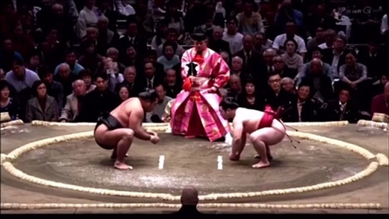 松鳳山 vs 炎鵬 2020年大相撲初場所5日目 20200116