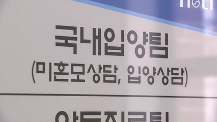 코로나19 여파로 작년 입양아 역대 최저...대부분 미혼모 자녀 / YTN